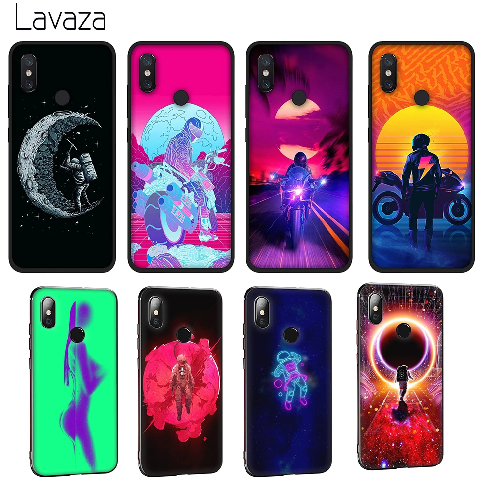

Lavaza Neon retro Soft TPU Case Cover for Xiaomi Mi 8 A2 Lite 6 9 A1 Mix 2s Max 3 F1 Silicone Cases