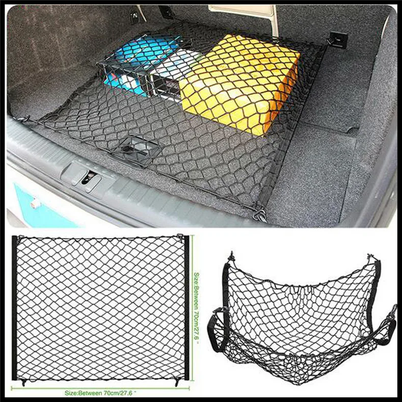Car Mesh Elastic Nylon Cargo Trunk Storage Luggage Net for BMW