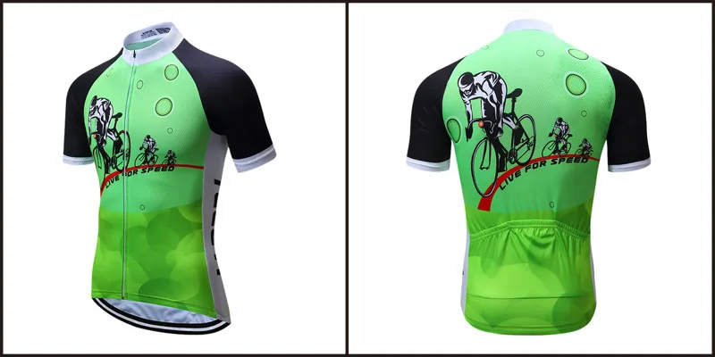Велосипед teleyi команда для мужчин Гонки Велоспорт Джерси Топы велосипед рубашка короткий рукав велосипедная одежда быстросохнущая одежда для велоспорта Ropa Ciclismo