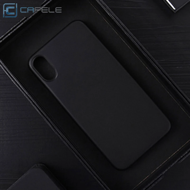 

CAFELE For iPhone XS Funda Chiffon Series PP Ultra-slim Matte Protective Housing Back Cover Case For Apple iPhone X accessories