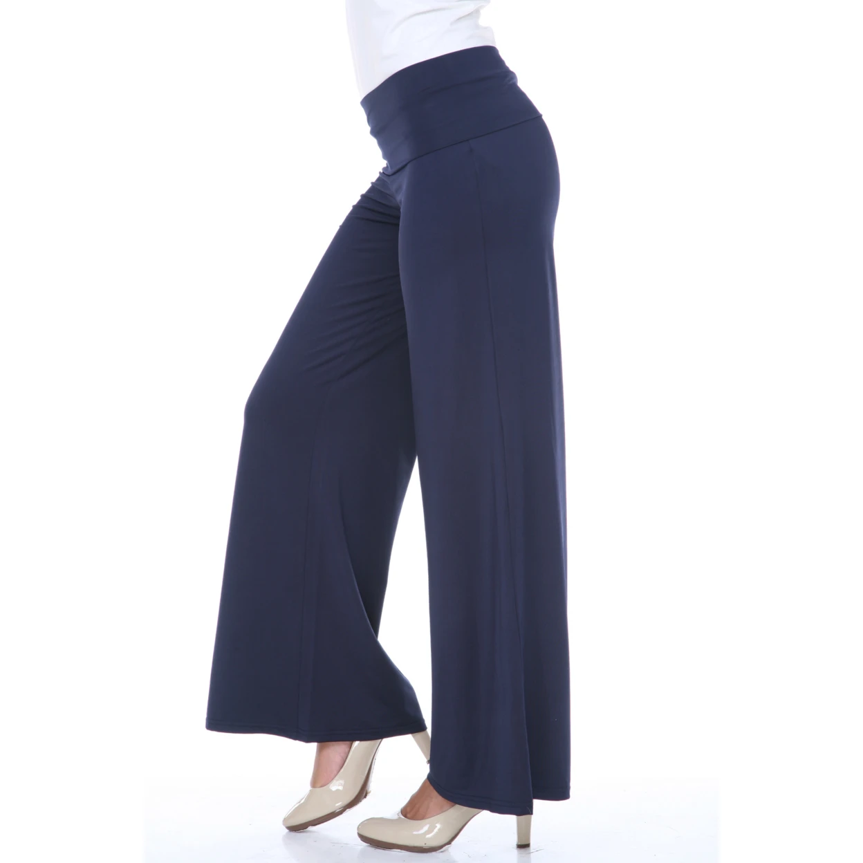 Palazzo Pants - Navy (1)