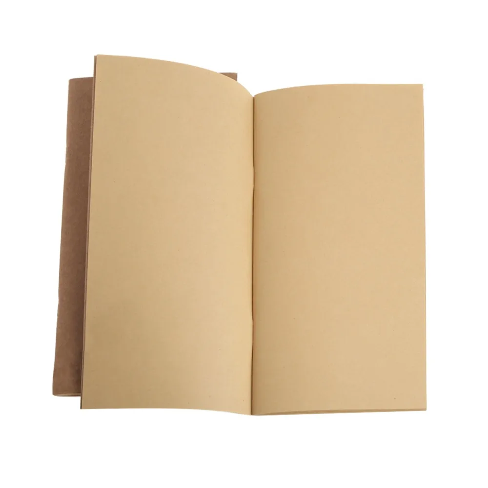 kraft paper notebook account book dot journal diary memo blank page