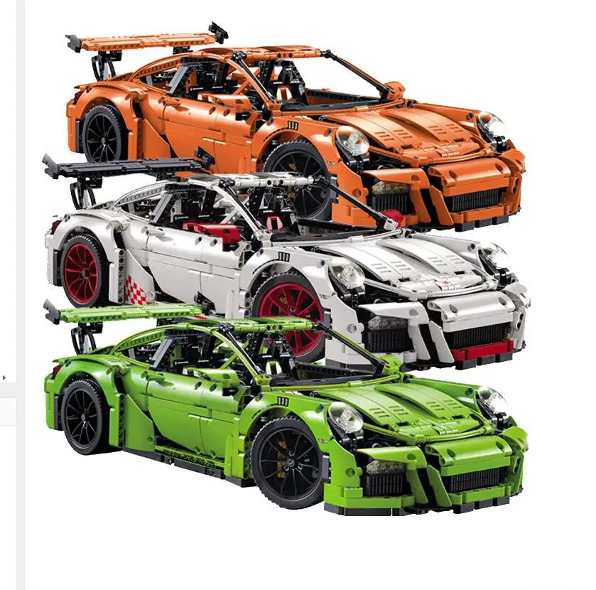 

decool 3368 2726PCs A/B/C Technic Model Orange White Green Building Mini Compatible 42056 20001 Toys For Children Gifts