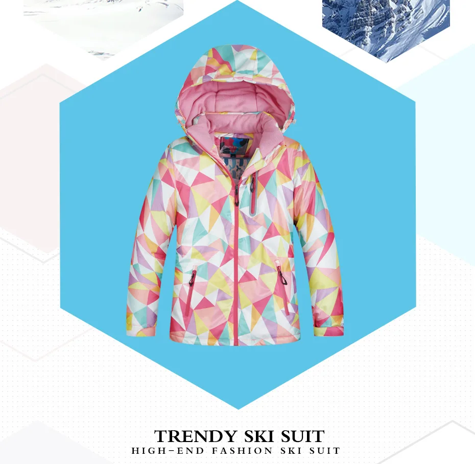 儿童滑雪服套装模板_03