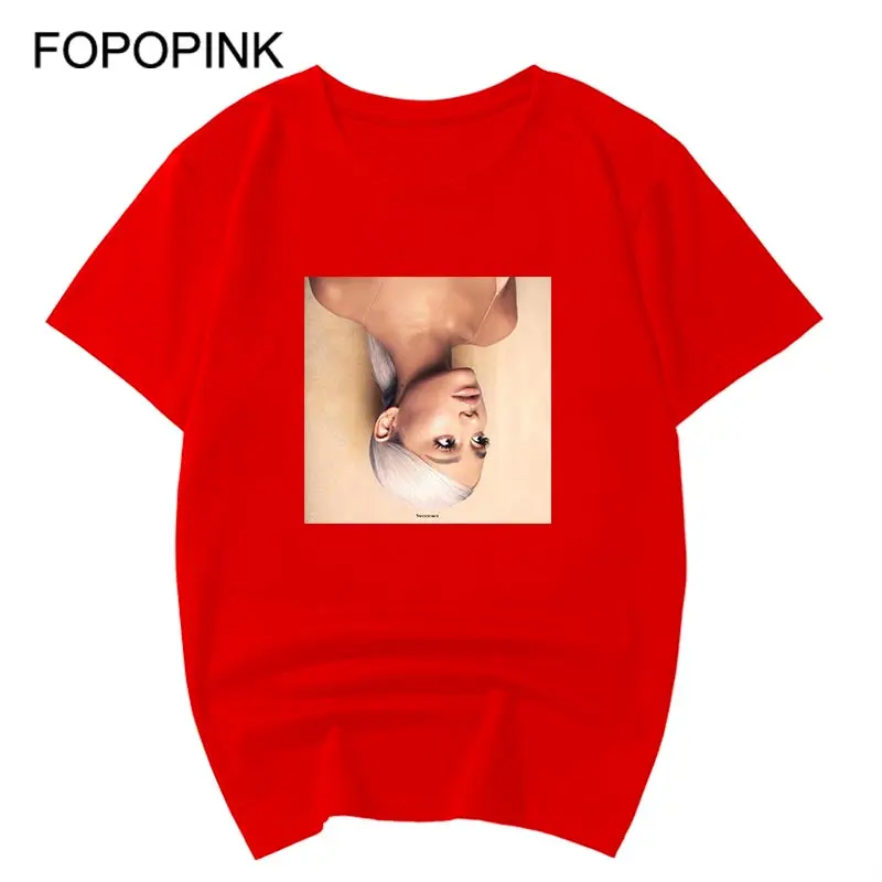 Dios es una Mujer camiseta de las mujeres de Ariana Grande de algodón Camisetas Mujer Verano 2018 hombres manga corta Camiseta T camisas Z40 Dios es una Mujer camiseta de las mujeres de Ariana Grande de algodón Camisetas Mujer Verano 2018 hombres manga corta Camiseta T camisas Z40