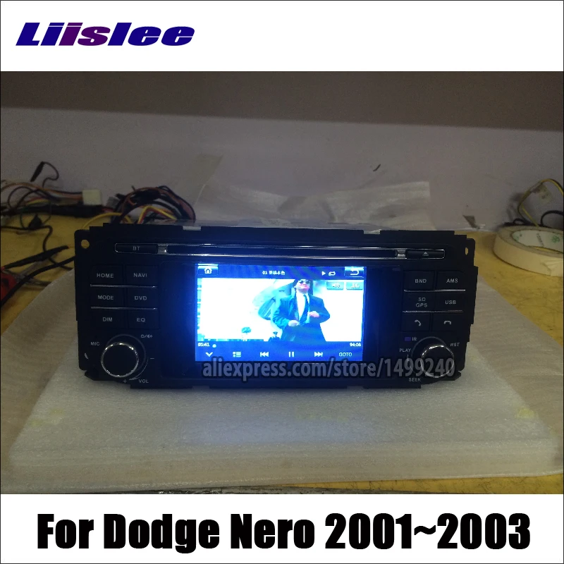 Liislee автомобильный Android 8,1 up gps Navi Карта Навигация для Dodge Nero 2001~ 2003 Радио стерео Wifi BT DVD HD экран мультимедийная система
