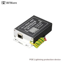 BFMore POE ip-камера сетевой коммутатор POE RJ45 и POE стабилизатор напряжения, устройство защиты, молниеразрядник, SPD для 1000 м Ethernet