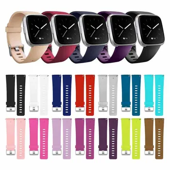 

Duszake Strap For Fitbit Versa Lite Band for Fitbit Versa Edition Soft Silicone Strap Replacement Wristband For Fitbit Versa