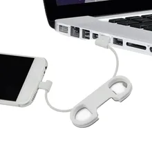 Практичный дизайн брелок открывалка для бутылок портативный кабель для передачи данных usb зарядный брелок из веревок подходит для iPhone