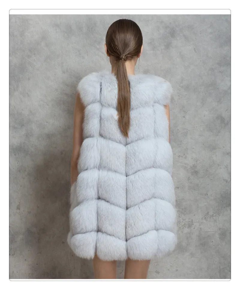 Haining fur of Europe and the United States new imported imitation fur fox fur vest mink coat (5)