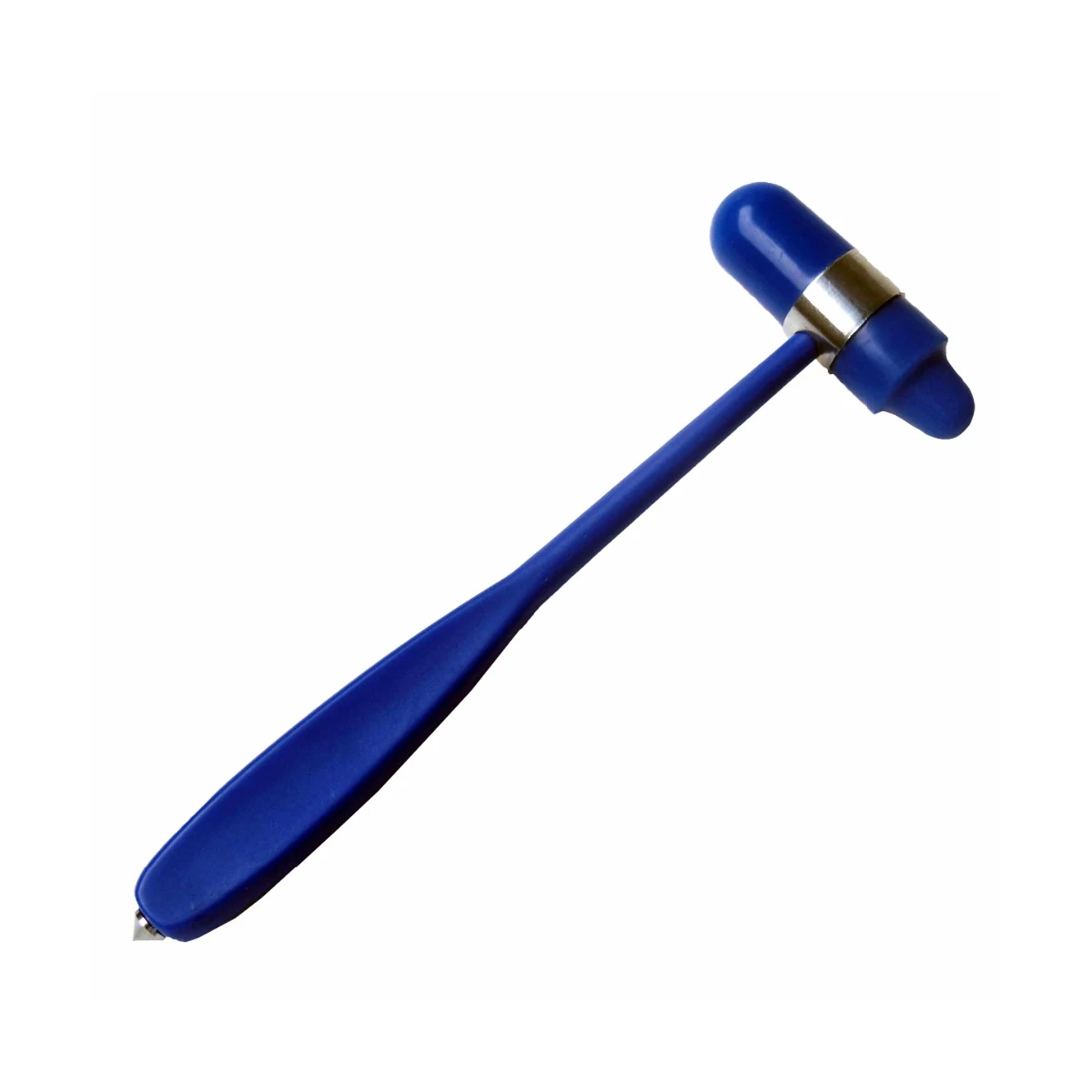 1Pc Surgical Blue Rubber Knee Diagnostic Reflex Medical Hammer Personal