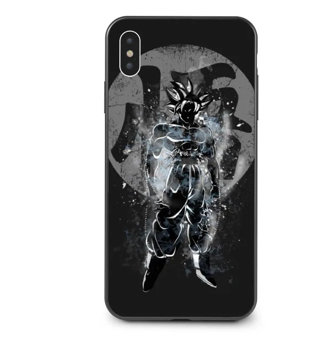 Горячая Dragon Ball Z Super DBZ Goku сайан вежета DBS мягкая задняя крышка чехол для iPhone 6 6S plus 7 8 plus X XS MAX XR 11 Pro Max - Цвет: TPU