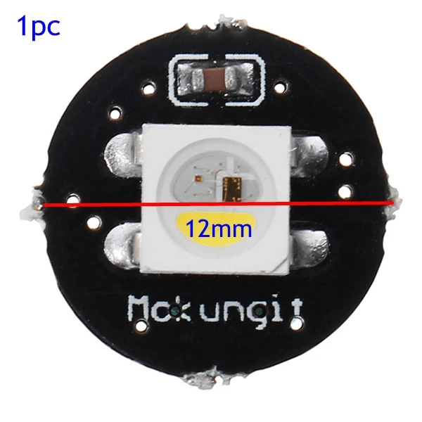 ARILUX 1 шт. 8 PCS 12 PCS 16 шт 24 круглая форма для торта WS2812B SMD5050 RGBW/RGBWW 4 в 1 чип со СВЕТОДИОДНОЙ Подсветкой доска DC5V