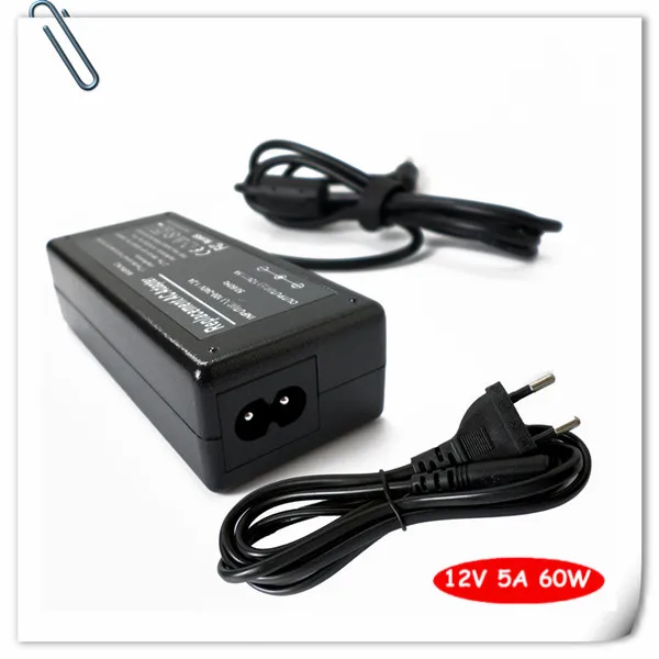 12 V 5A 60 Вт AC Мощность адаптер Зарядное устройство для SONY ЖК-дисплей мониторов JTX V9 SDM-HS53 JTX V7