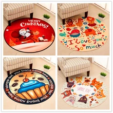 60 см, 80 см, 100 см, круглое одеяло, пушистый ворсистый ковер, ковер для дома, комнаты, коврики для спальни, Dornier, жаккардовые ворсистые коврики