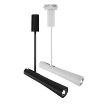 10 шт./лот 15 Вт COB светодиодный фонарь для магазина/освещение для торговых центров лампа цвет опционально белый+ черный светодиодный прожектор