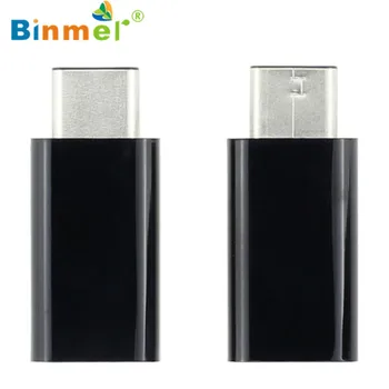 

Binmer 2017 Free shiping USB 3.1 Type-C Male to Micro USB Female Converter USB-C Adapter Type Reversible Design Sep 12
