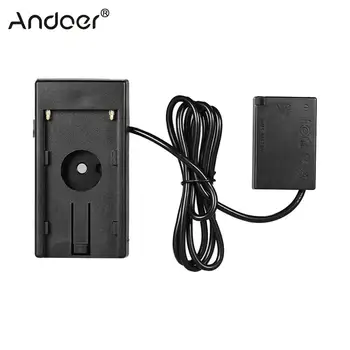 

Andoer DR-E18 NP-F970 to LP-E17 Dummy Battery Adapter Mount Plate for Canon 200D 800D 760D 750D 77D M6 M5 Rebel T7i T6s etc