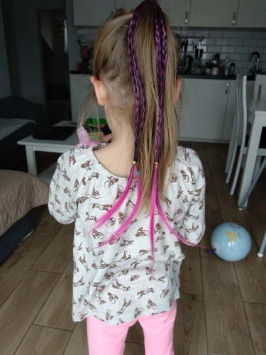 Girl's Remarkable Colorful Ponytail Headbands Buyer Show 2