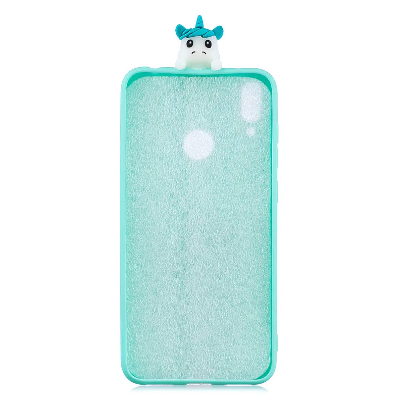 Чехол для Huawei Y6 2019 чехол Fundas Y7 Pro Prime 3D кукла игрушки конфеты мягкий силиконовый из