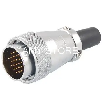 

AC 400V 5A Cable Sleeve 26 Pins Aviation Connector Coupler Plug