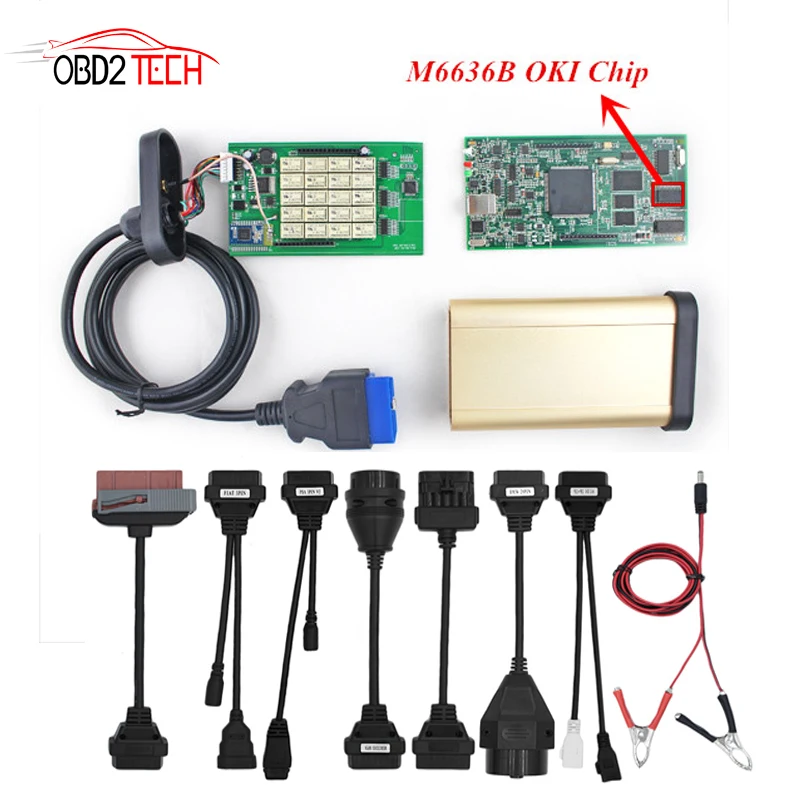 V2016.00 с генератор ключей TCS CDP про сканер M6636B OKI чип PLUS bluetooth Wow Multidiag Pro автомобилем
