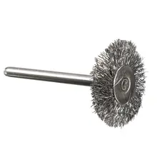 1pc Steel Wire Wheel Brushes for Accessories Rotary Tools Polish Cleaning
