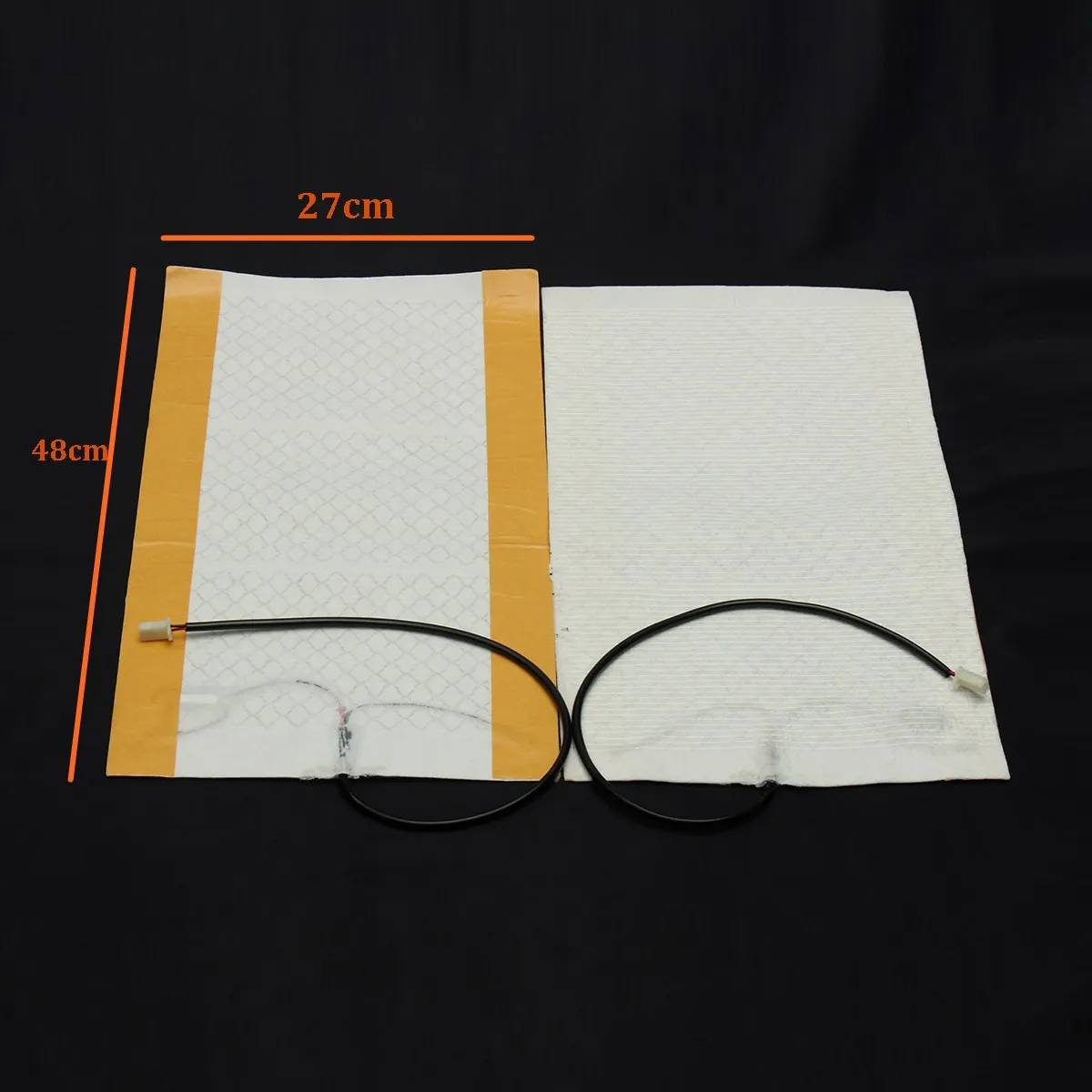2Pcs 12V Universal Car Heat Pad Seat Covers Carbon Fiber Heated Auto Car Seat Heating Pad Warmer Heater Mat 2Pcs 12V Universal Car Heat Pad Seat Covers Carbon Fiber Heated Auto Car Seat Heating Pad Warmer Heater Mat