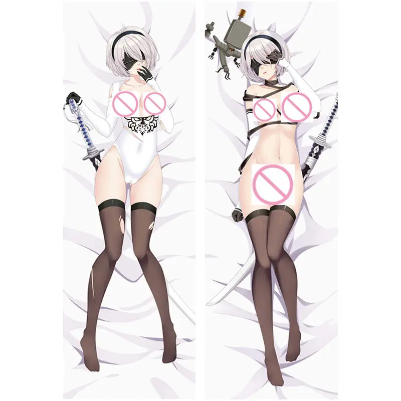 Наволочки для подушки YoRHa 2B 9S с аниме ниус: Automata наволочка сексуальное 3D