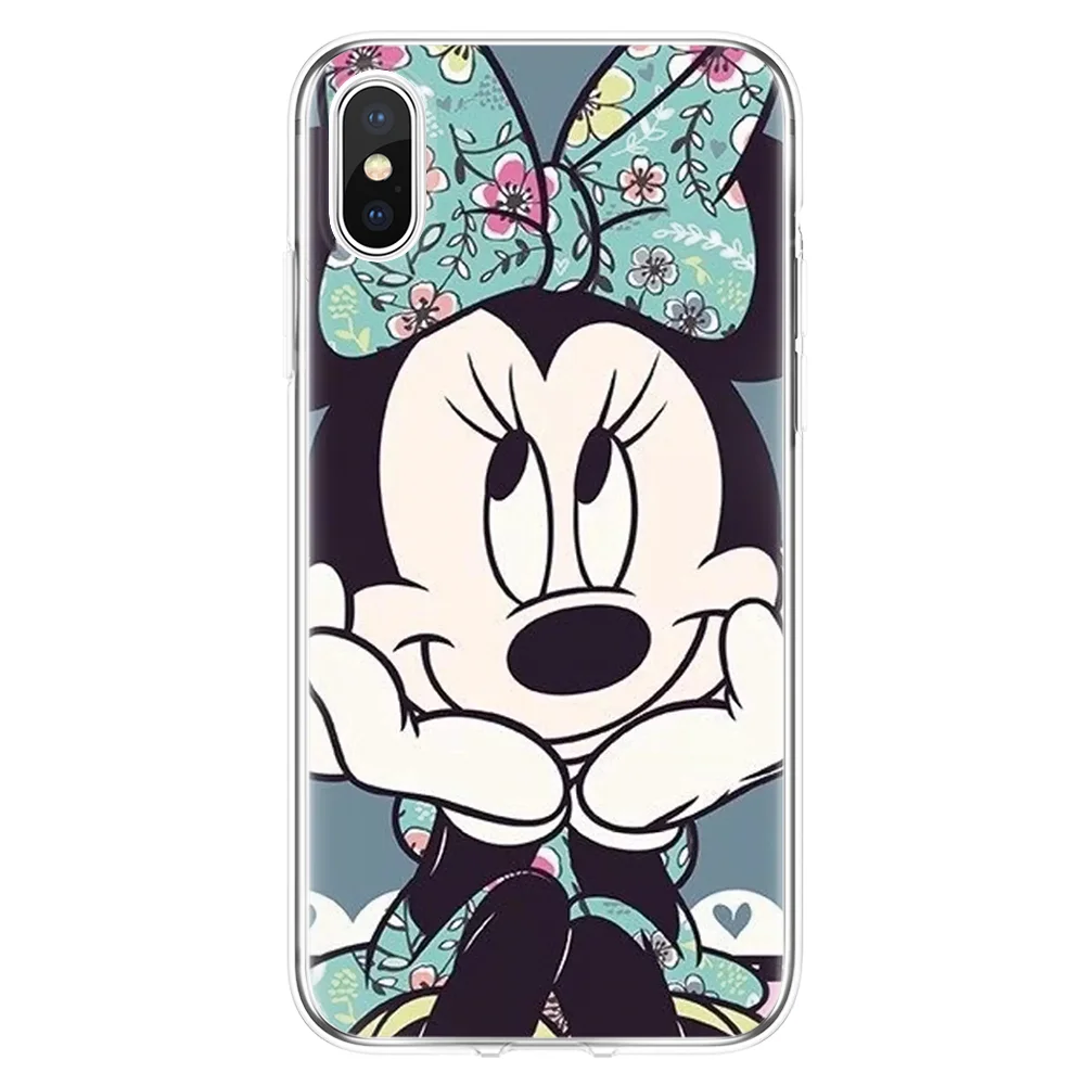 Mickey Mouse Phone Case For iPhone X XR 8 7 Plus Cover For iPhone 4 4S 5 5S SE 5C 6S 6 Plus Soft Fundas For iPhone XS Max Coque Mickey Mouse Phone Case For iPhone X XR 8 7 Plus Cover For iPhone 4 4S 5 5S SE 5C 6S 6 Plus Soft Fundas For iPhone XS Max Coque