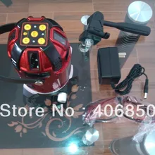 8 линий перекрестной линии Лазерный уровень(4V4H электронная система