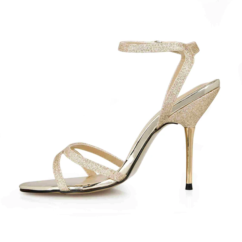 Sorbern Sandales Femme женские сандалии обувь с пряжкой на ремешке высокие тонкие металлические летние сандалии обувь Sandalias Mujer модные