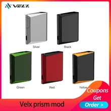 Новейший для электронных сигарет VELX Prism Mod для CBD 500 мАч батарея электронная сигарета батарея для вейпа Для 0,5 мл/1 мл распылитель функция предварительного нагрева vapor mod