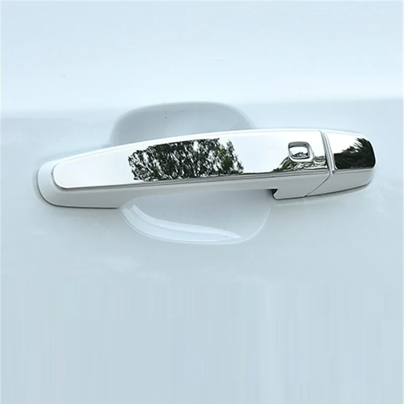 

Auto Door Handle Automobile Decorative Modified Chromium Car Styling Protecter Bright Sequins 16 17 18 FOR Chevrolet Malibu XL