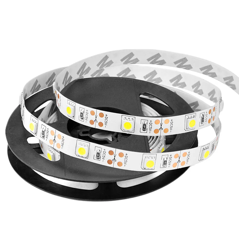  Vanity Table Mirror Light USB Power SMD LED Makeup Mirror Strip Light with Controller Backlit Mirro