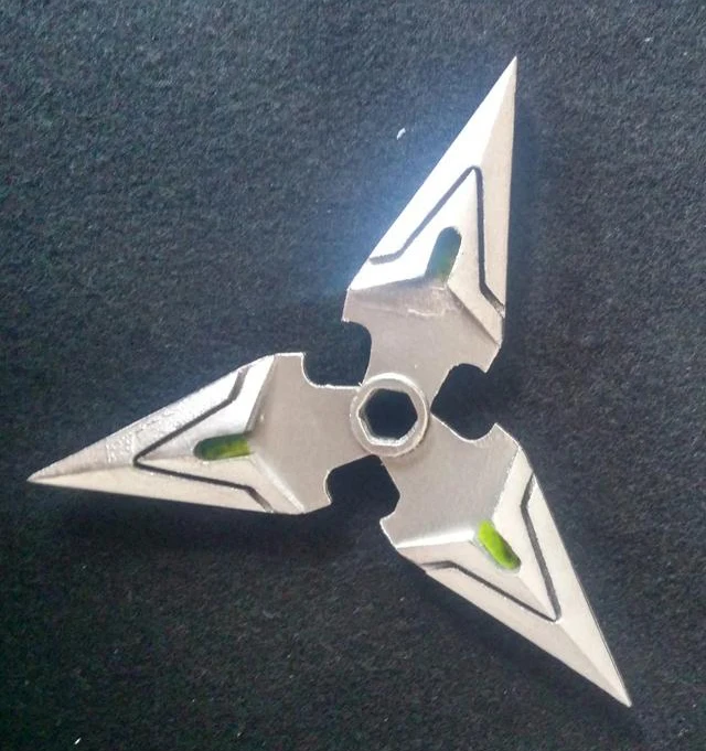 Overwatch Genji Shimada Shuriken косплей реквизит