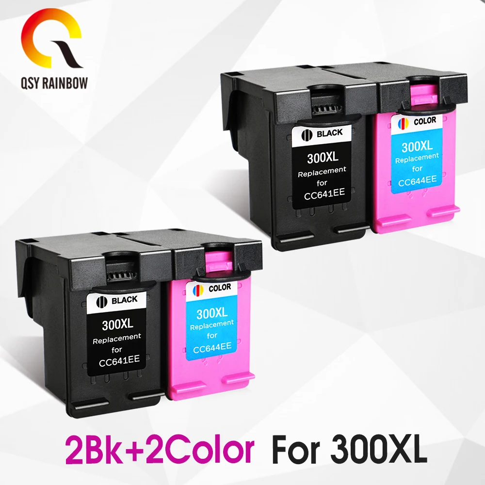 

CMYK SUPPLIES Compatible Ink Cartridges For HP 300 Deskjet F4500 F4580 F4583 F2420 F4210 Photosmart C4680 C4683 C4780 printer