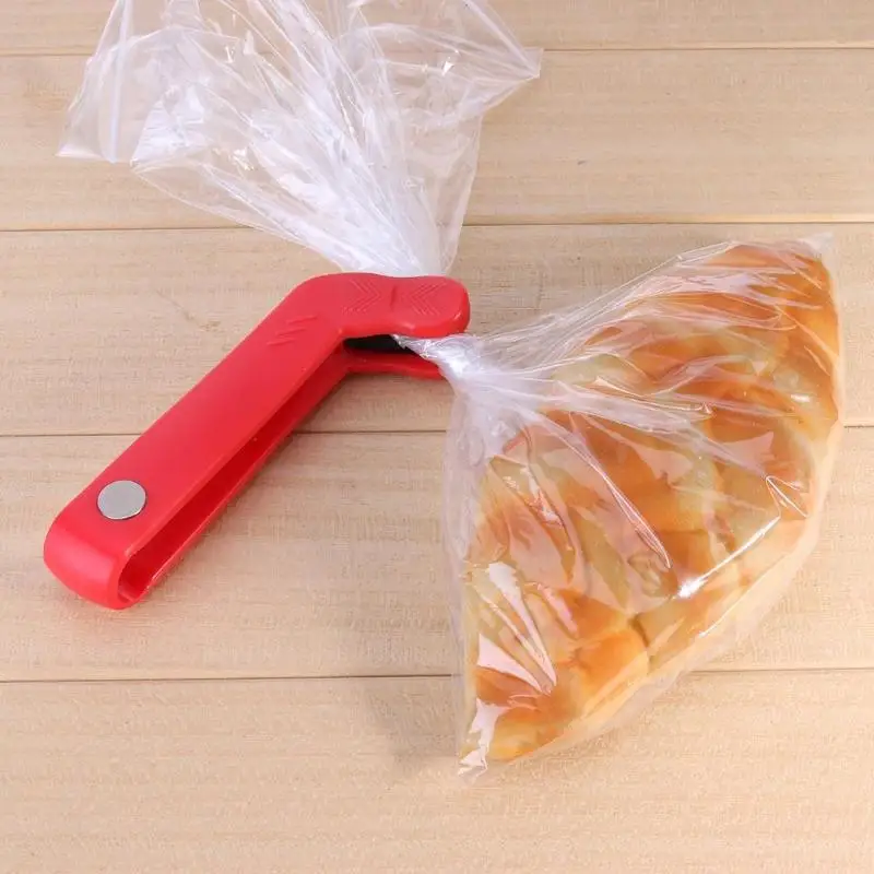 Portable Kitchen Plastic Storage Food Snack Seal Clip Sealing Bag