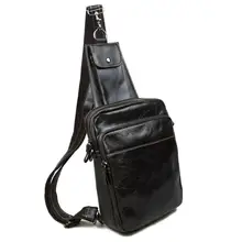 Первый слой из воловьей кожи натуральная кожа гарантировано мужчин грудь плече сумка маленькая сумка Повседневная мода сумка