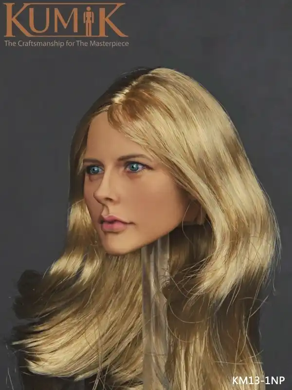 Km13 1np 1 6 Kick Ass Actress Long Blonde Hair Beauty Girl For