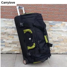 CARRYLOVE 2" 32" дюймов для мужчин большой путешествия дорожная сумка с колесиками большой багаж с колесами
