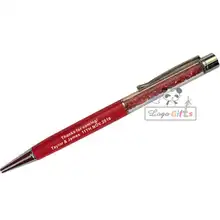 Обручальные подарки ручки с кристаллами с бриллиантами Сияющие персонализированные с мои свадебные пожелания на ручке тела свадебные подарки для подружек невесты