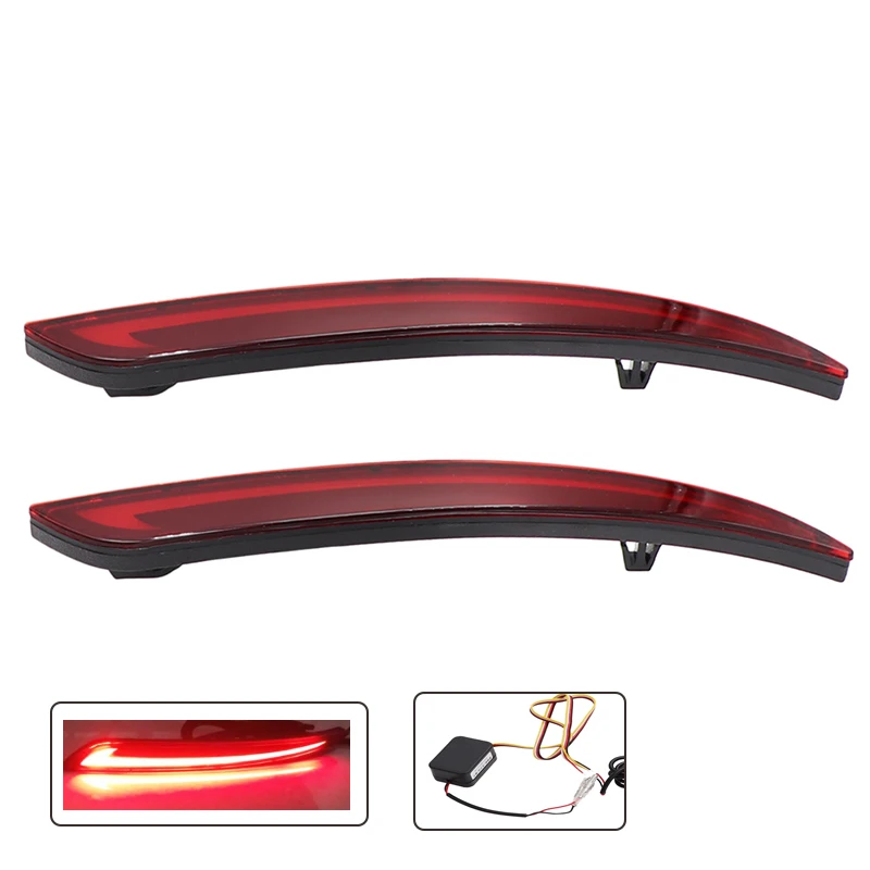 

LED DRL Fit for Ford Mondeo fusion 2013-2016 Rear Bumper tail light fog lamp Brake Lights Signal lamp