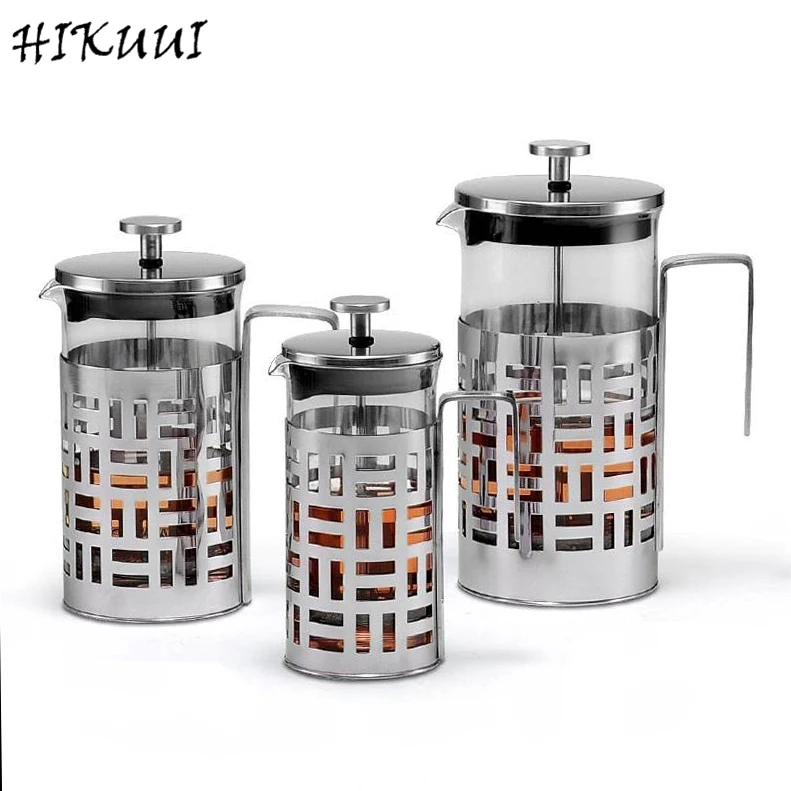 1 шт. стеклянный инфузер для чая 350 мл 600 мл|press coffee maker|coffee plungerfrench press maker |