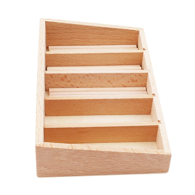 Wooden Spindle Box with 45 Spindles