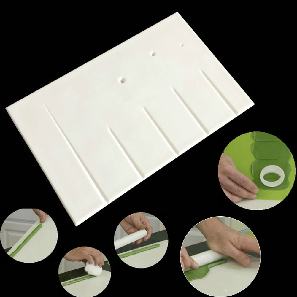 

Board Chocolate Pastry Fondant Mold Mat Flower Stem Shape Paste Tools Gadgets Sugar Craft Multipurpose Cake Decoration Baking