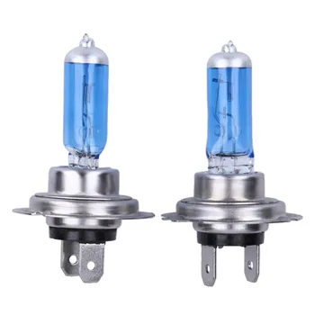 

High Quality Car Lamp Blue Plated 2 Pcs H7 12V 55W Car Auto Xenon Light Bulb Headlight Lamp H7 Xenon Bulbs Blue Car Light source