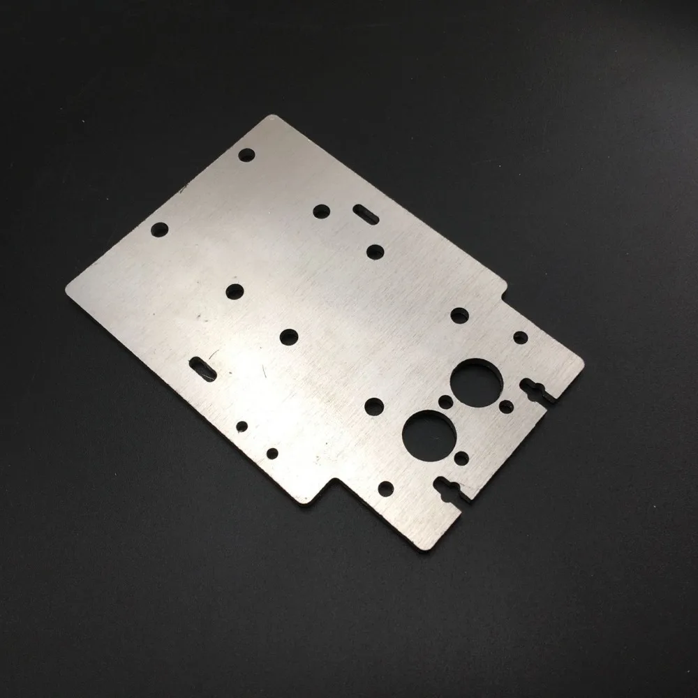 Flsun Cube Alluminio X Piastra A Doppio Carrello Carrello A Doppio Ugello Per L'Aggiornamento Delle Parti Della Stampante 3D Flsun Cube