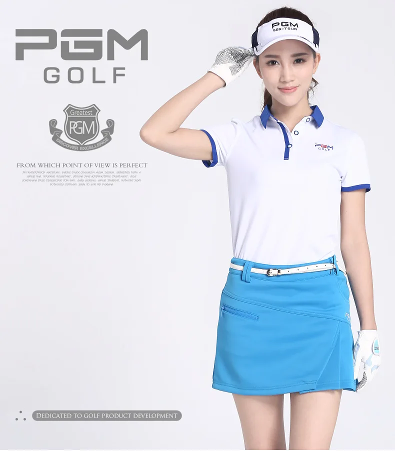 PGM одежда для гольфа, женская короткая юбка, летняя женская плиссированная теннисная мини-подъюбник, безопасная складка, юбка-брюки, платье со складками XL