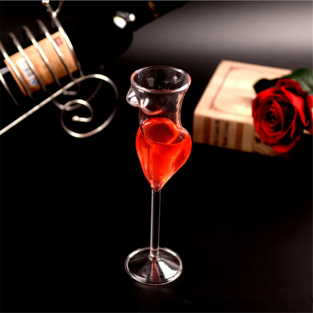 Креативный бокал для вина, сексуальный женский дизайн в форме коктейля для вина, шампанского, пива, вечерние бокалы для домашнего бара